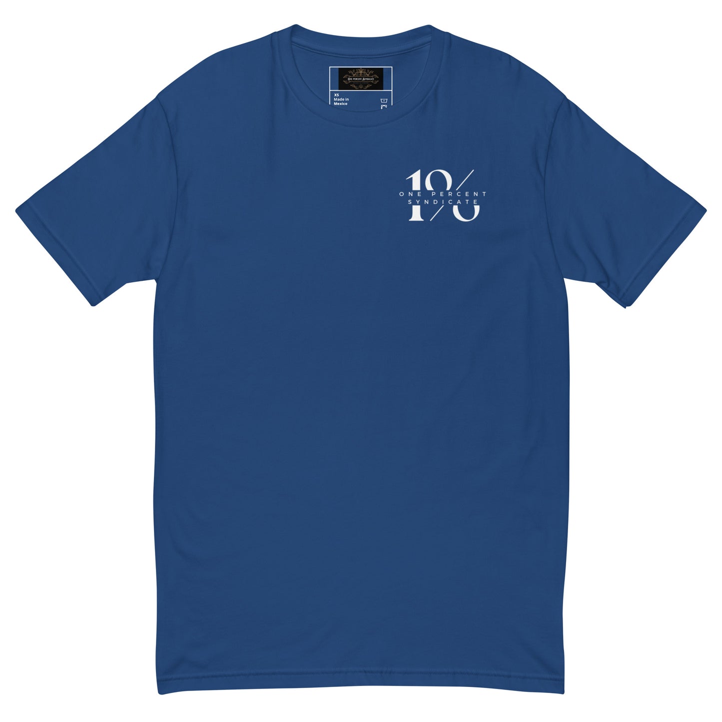 Male Syndicate Minimalist T-Shirt - White Logo