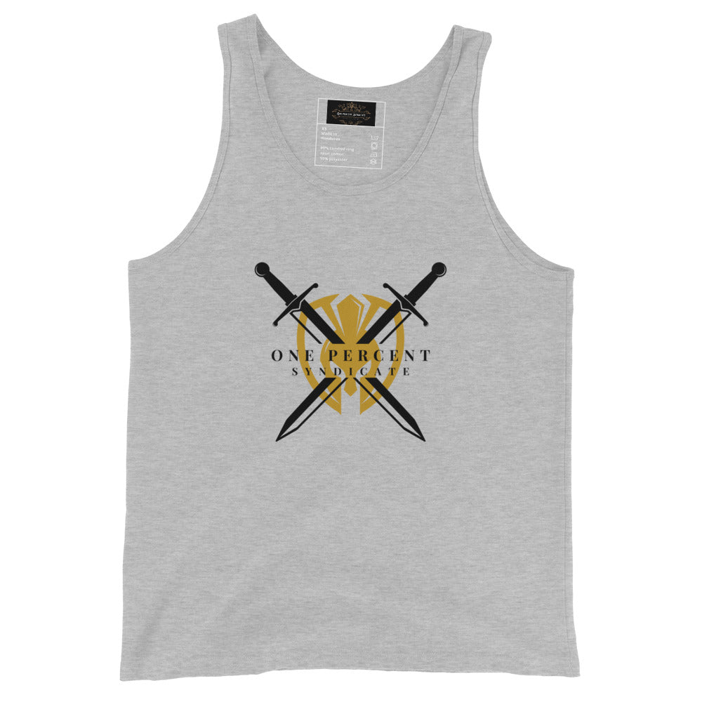 Knight's Crest Tank Top - Black Logo