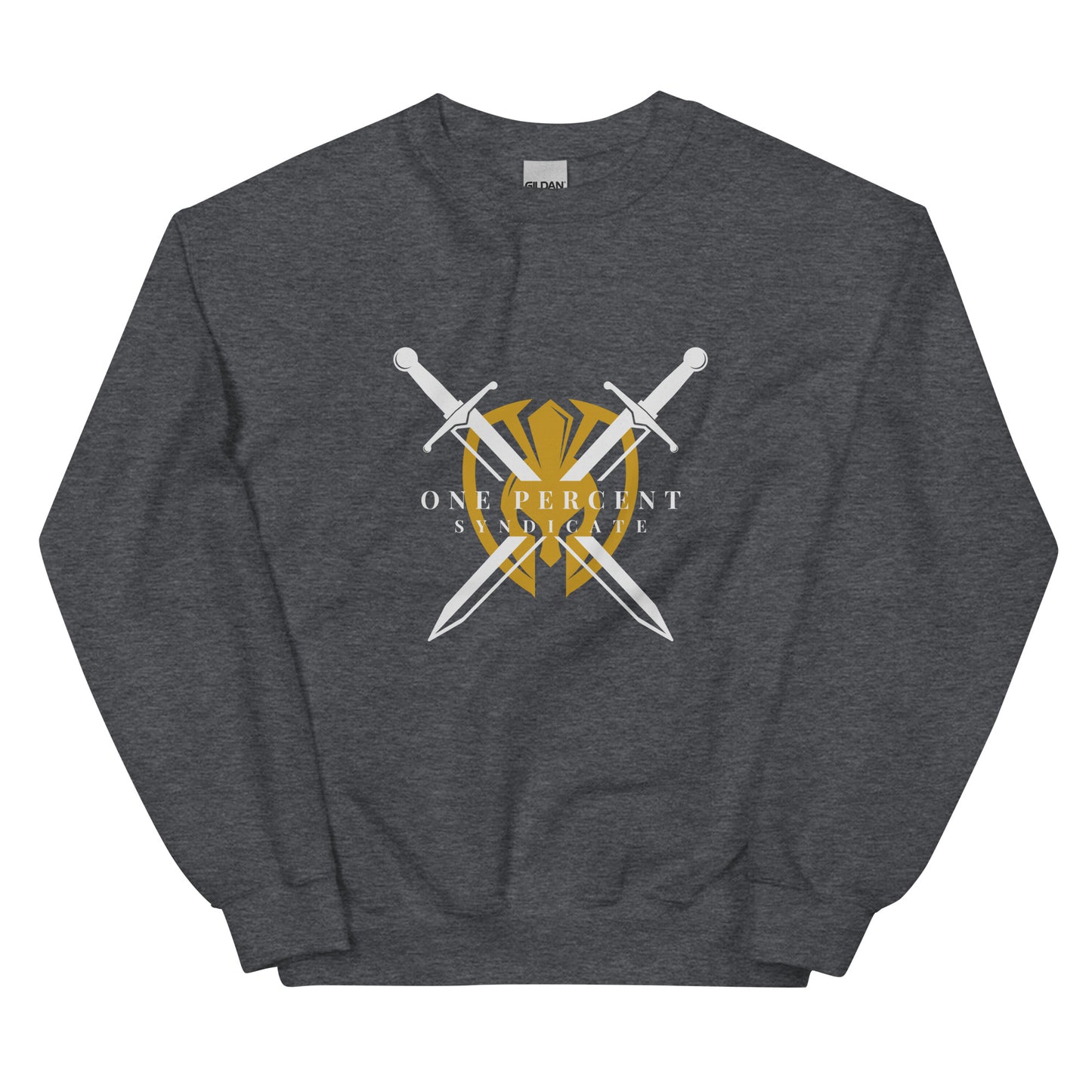 Female Knight's Crest Crewneck - White Logo
