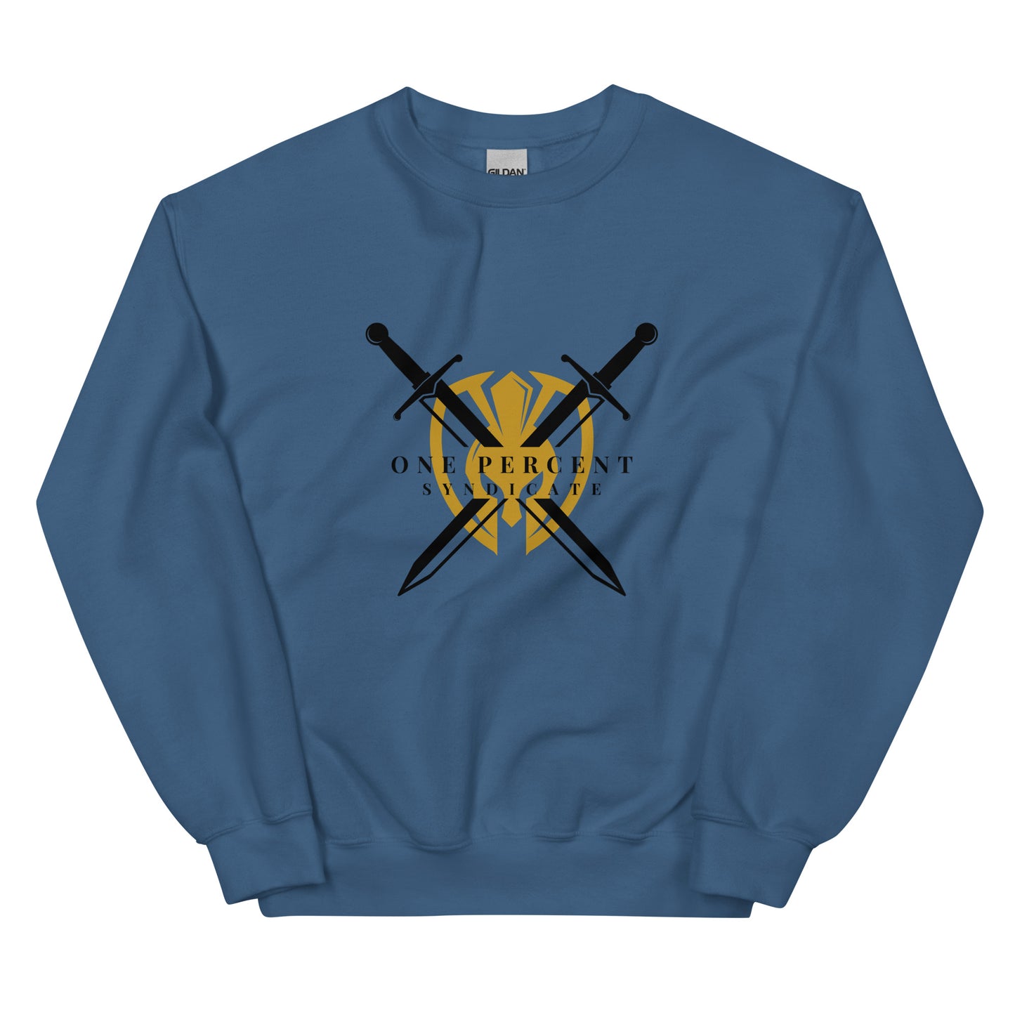 Female Knight's Crest Crewneck - Black Logo