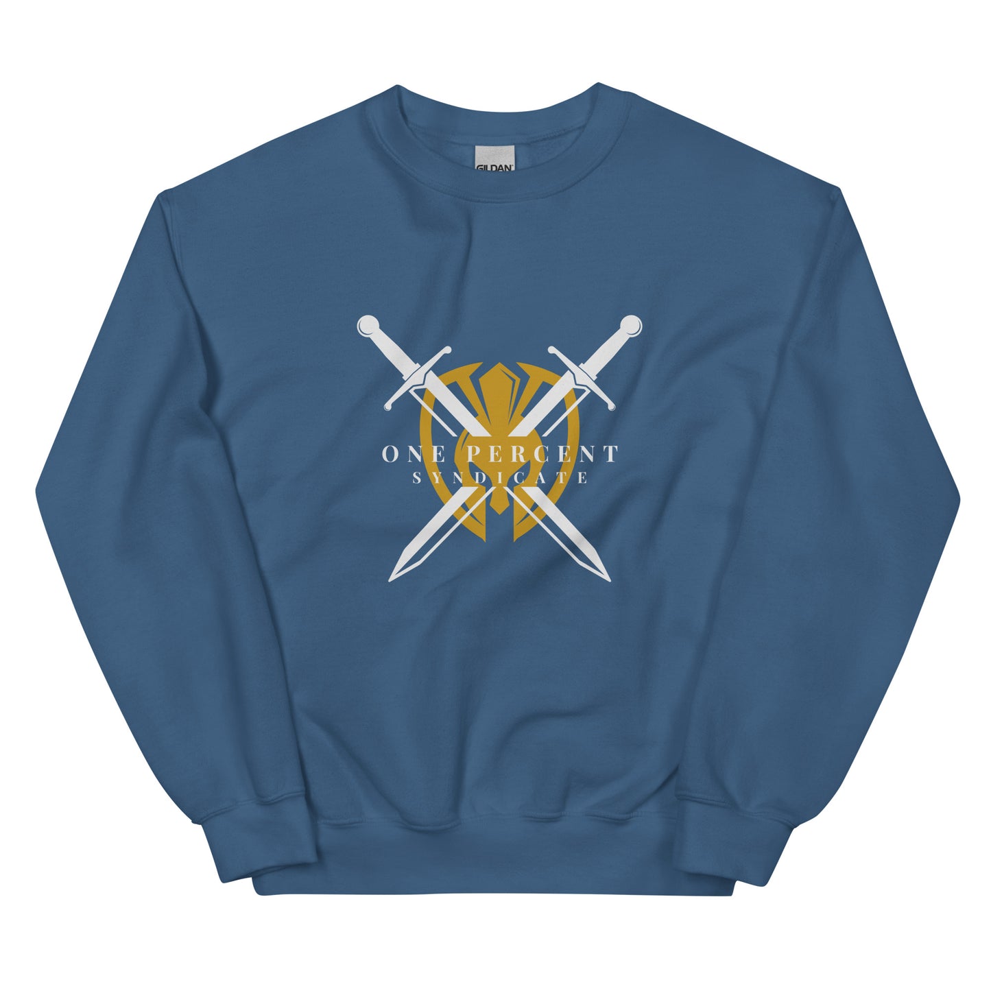 Female Knight's Crest Crewneck - White Logo