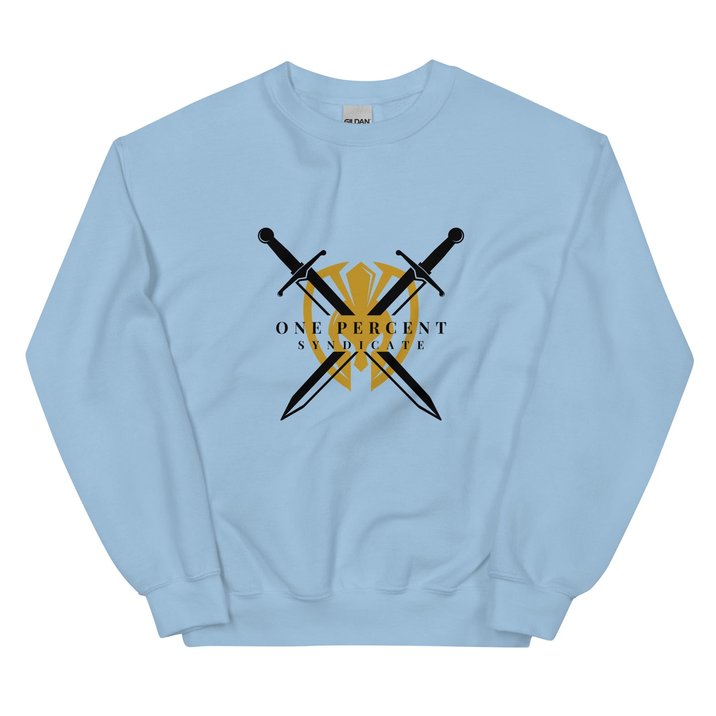 Female Knight's Crest Crewneck - Black Logo