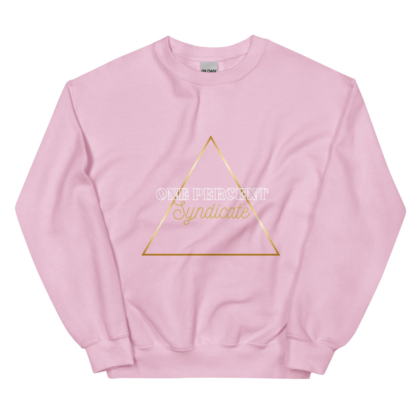 Male Golden Triad Crewneck - White Logo