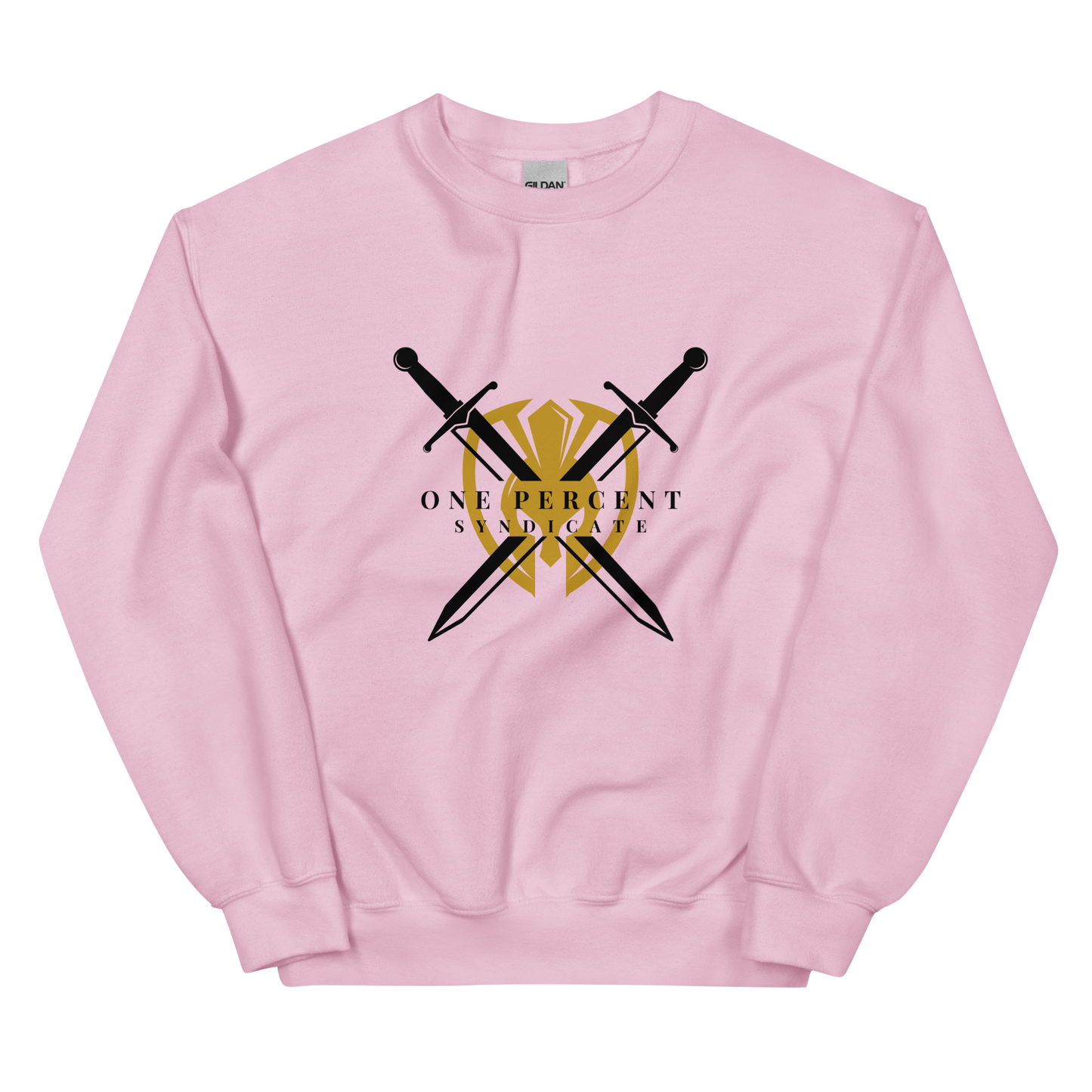 Female Knight's Crest Crewneck - Black Logo