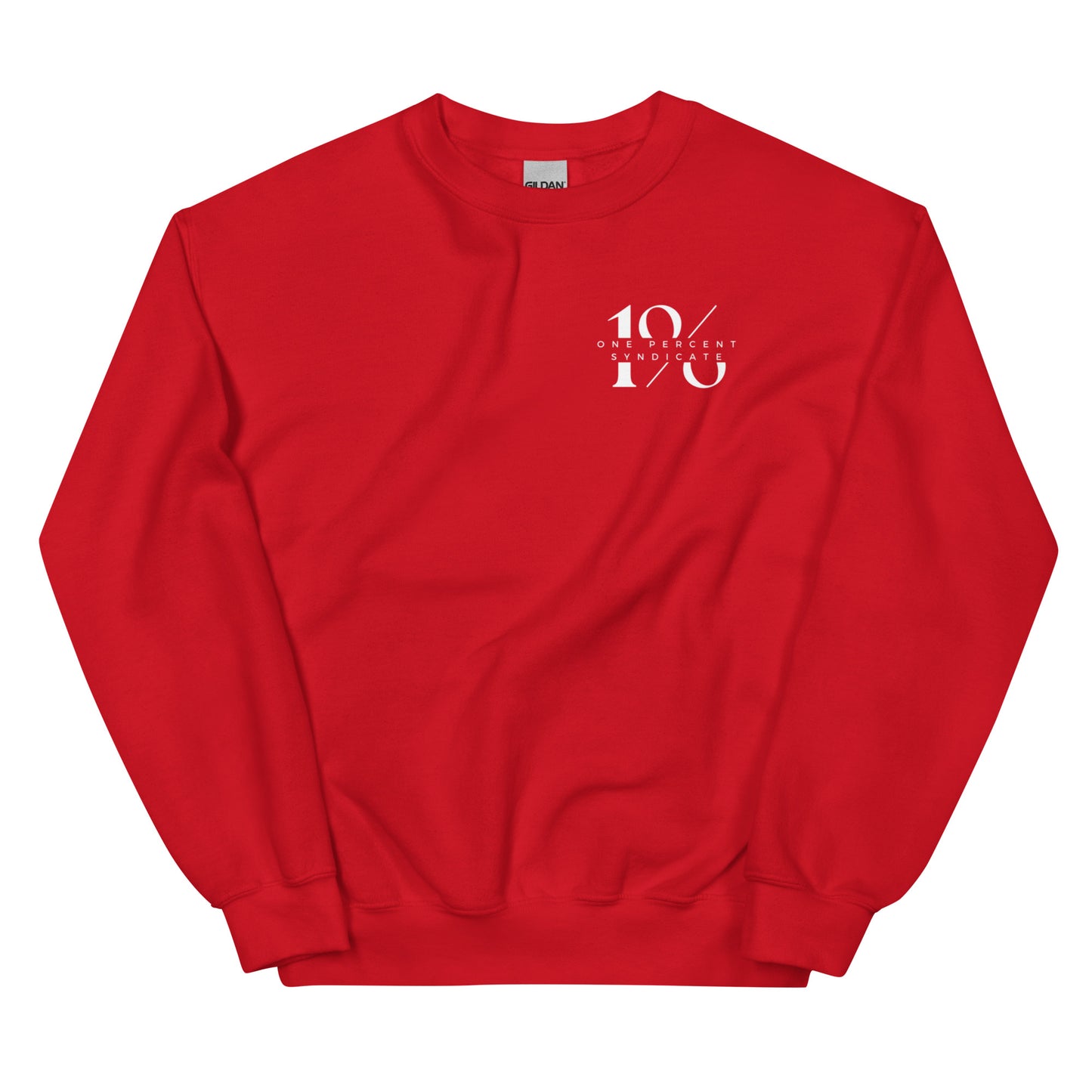 Male Syndicate Minimalist Crewneck - White Logo