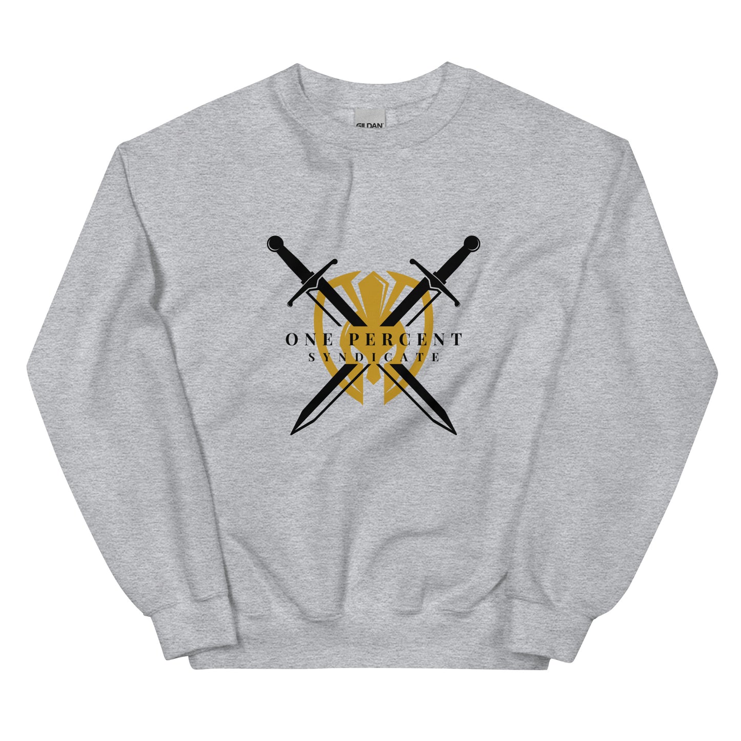 Female Knight's Crest Crewneck - Black Logo
