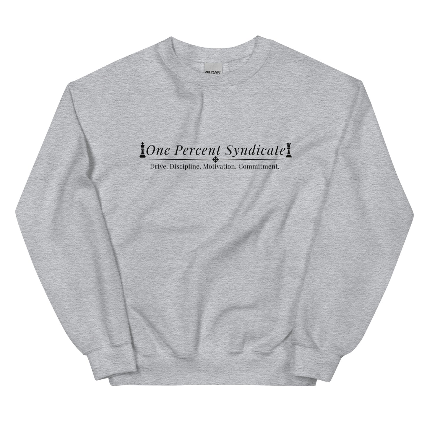 King's Discipline Crewneck - Black Logo
