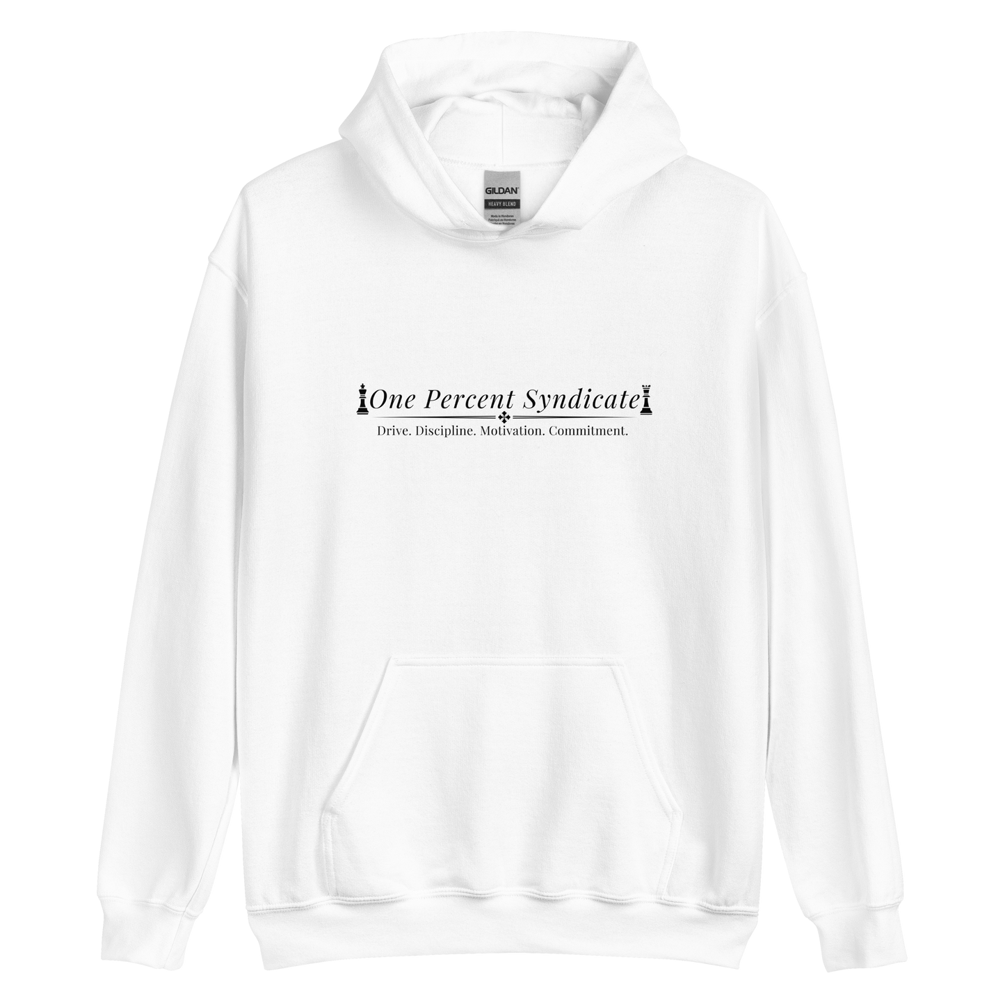 Queen's Commitment Oversized Hoodie - Black Logo