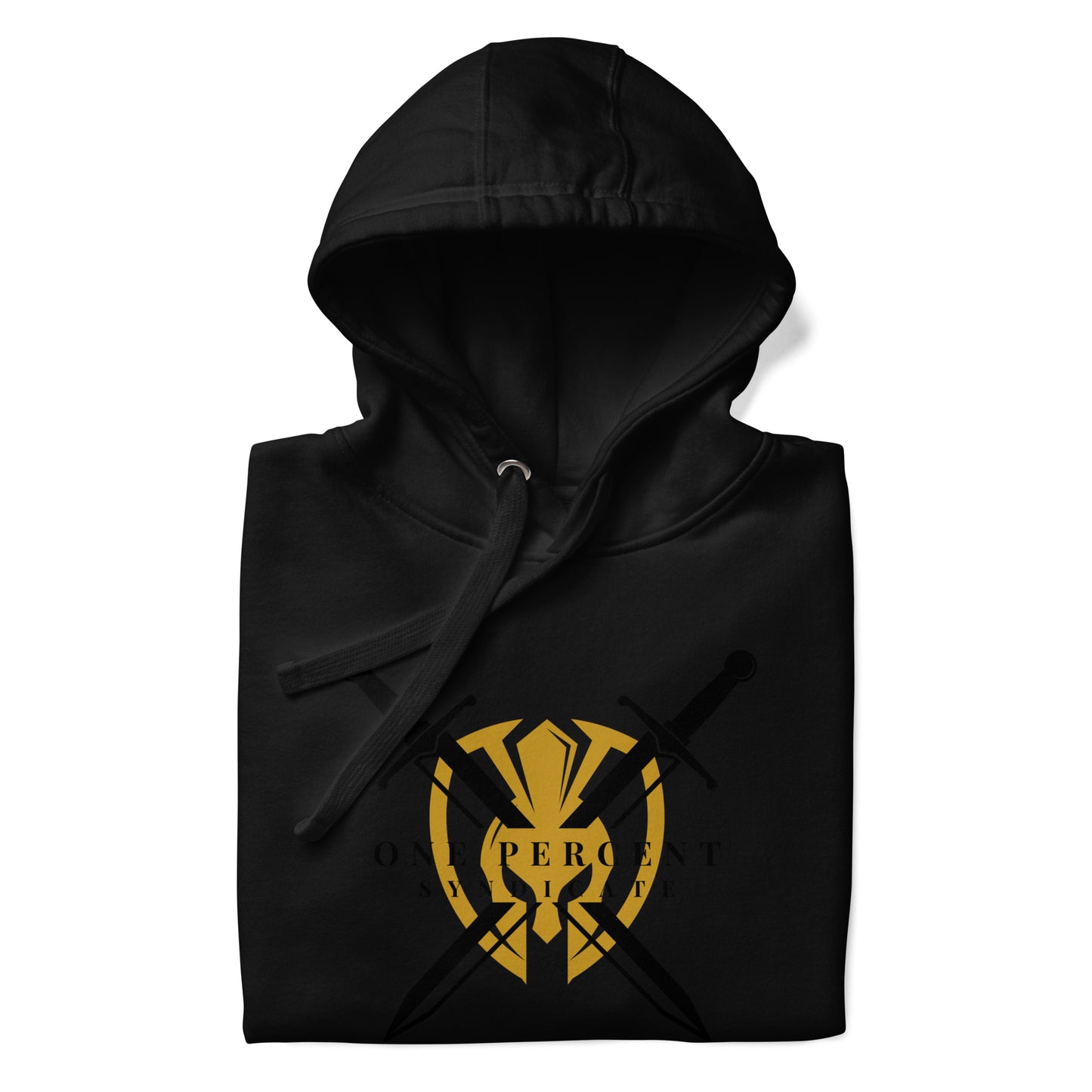 Male Knight's Crest Elite Hoodie - Black Logo