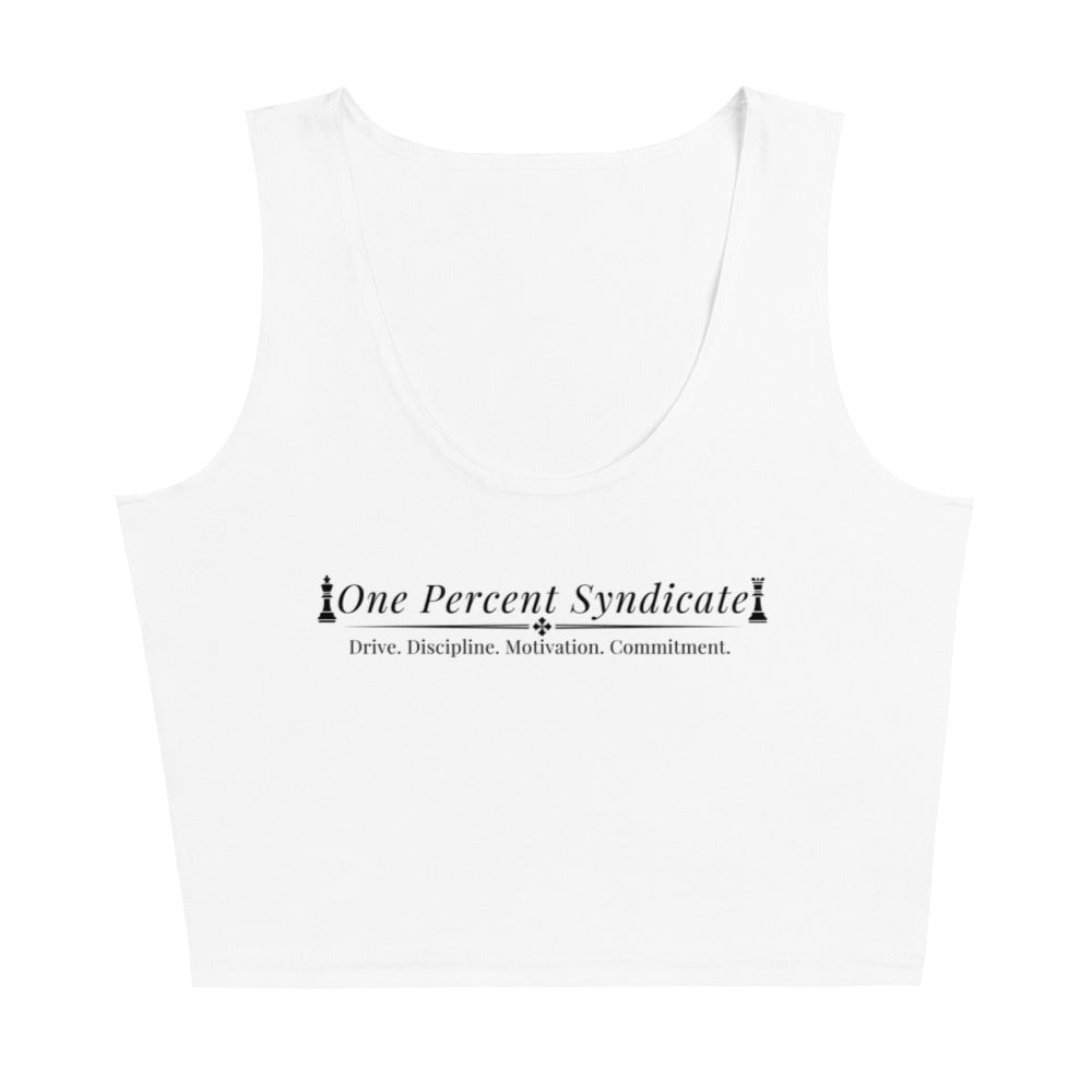 Queen's Commitment Cropped Tank Top