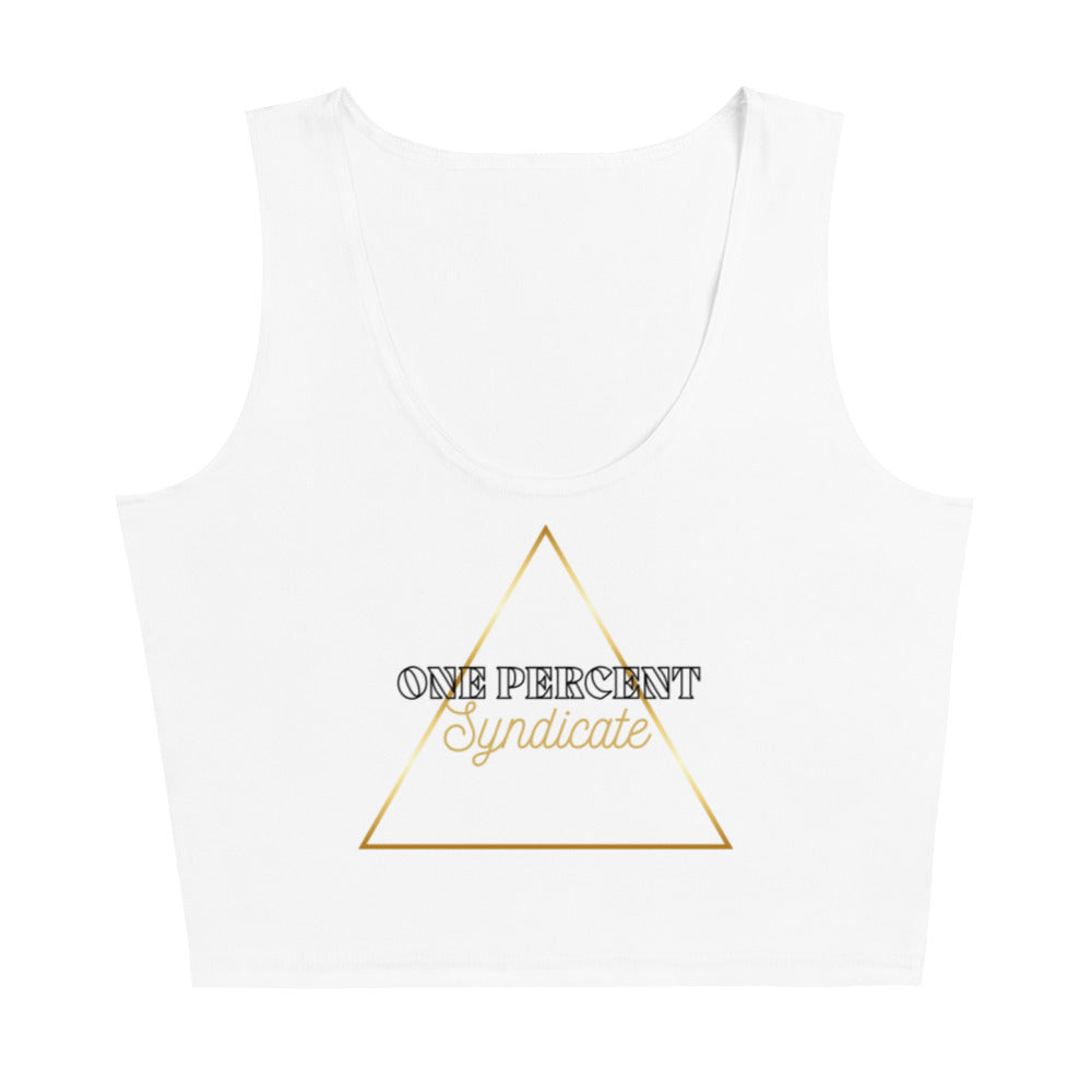 Golden Triad Cropped Tank Top