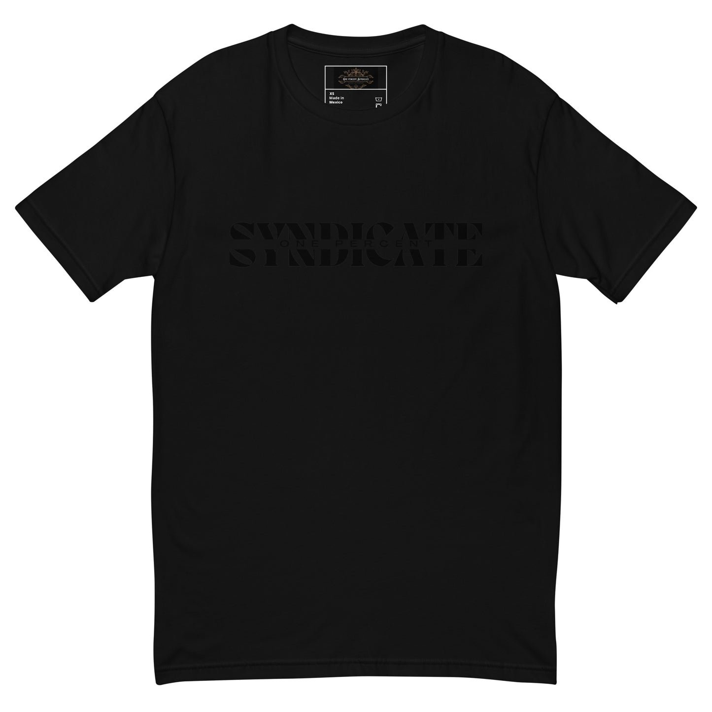 Male Split Syndicate T-Shirt - Black Logo