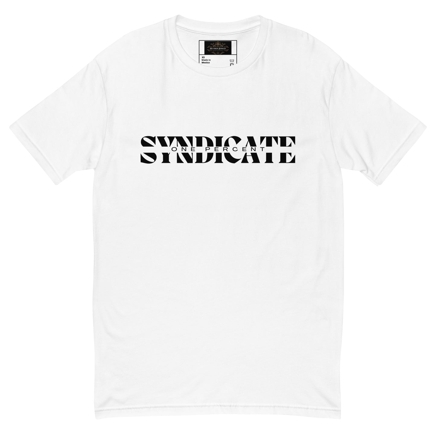 Male Split Syndicate T-Shirt - Black Logo