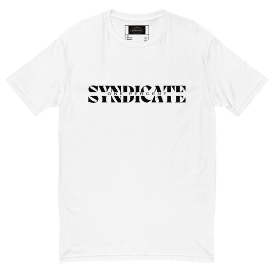 Male Split Syndicate T-Shirt - Black Logo