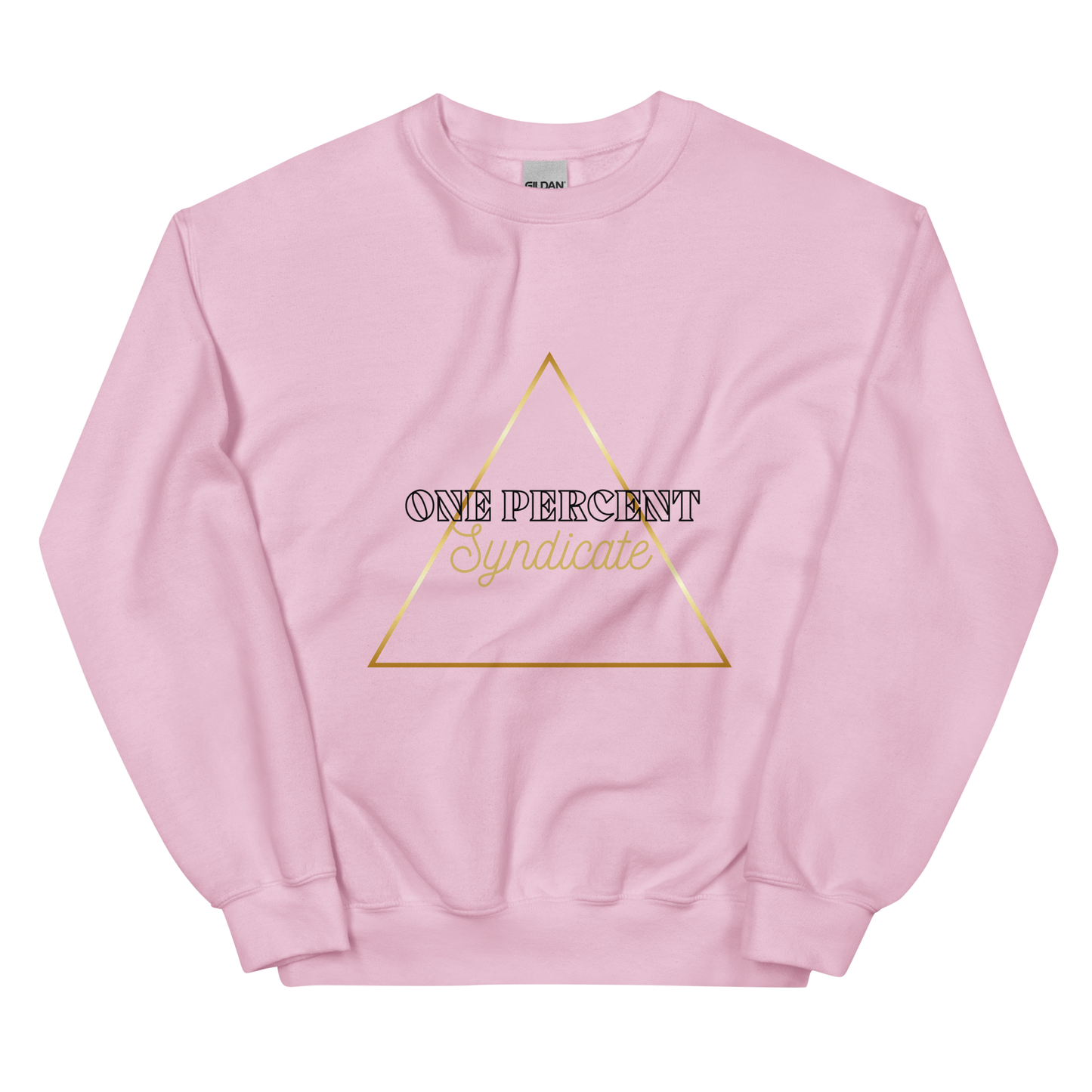 Female Golden Triad Crewneck - Black Logo