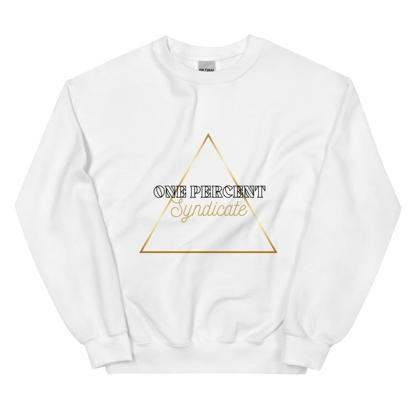 Female Golden Triad Crewneck - Black Logo