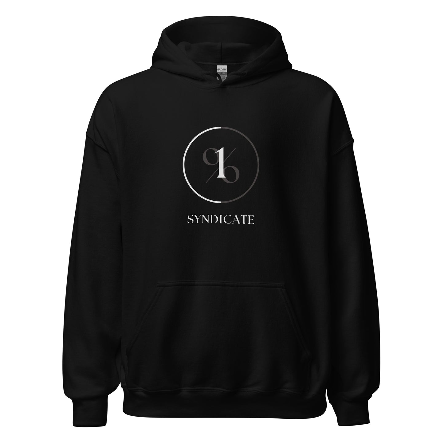 Male Circle of Excellence Oversized Hoodie - White Logo