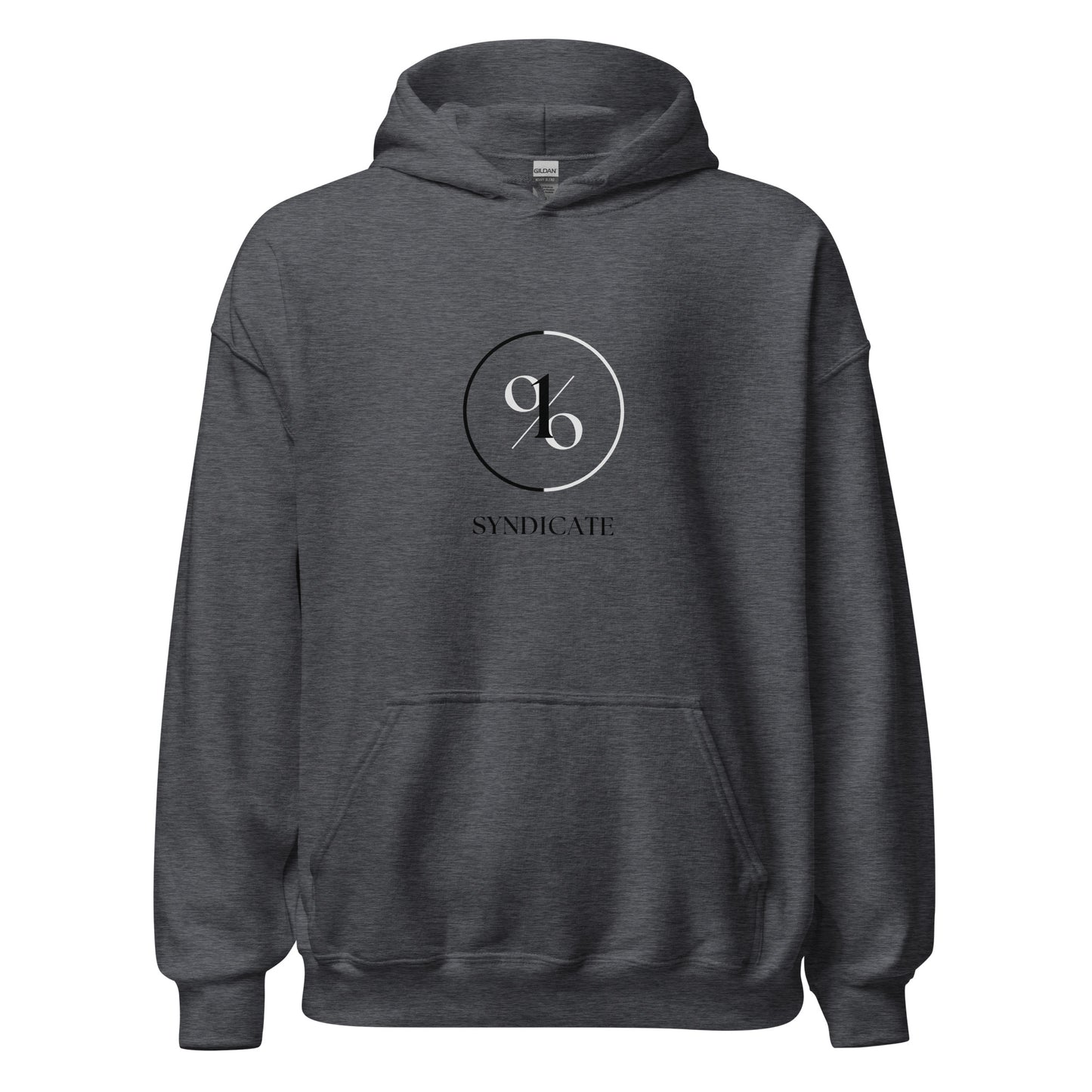 Male Circle of Excellence Oversized Hoodie - Black Logo