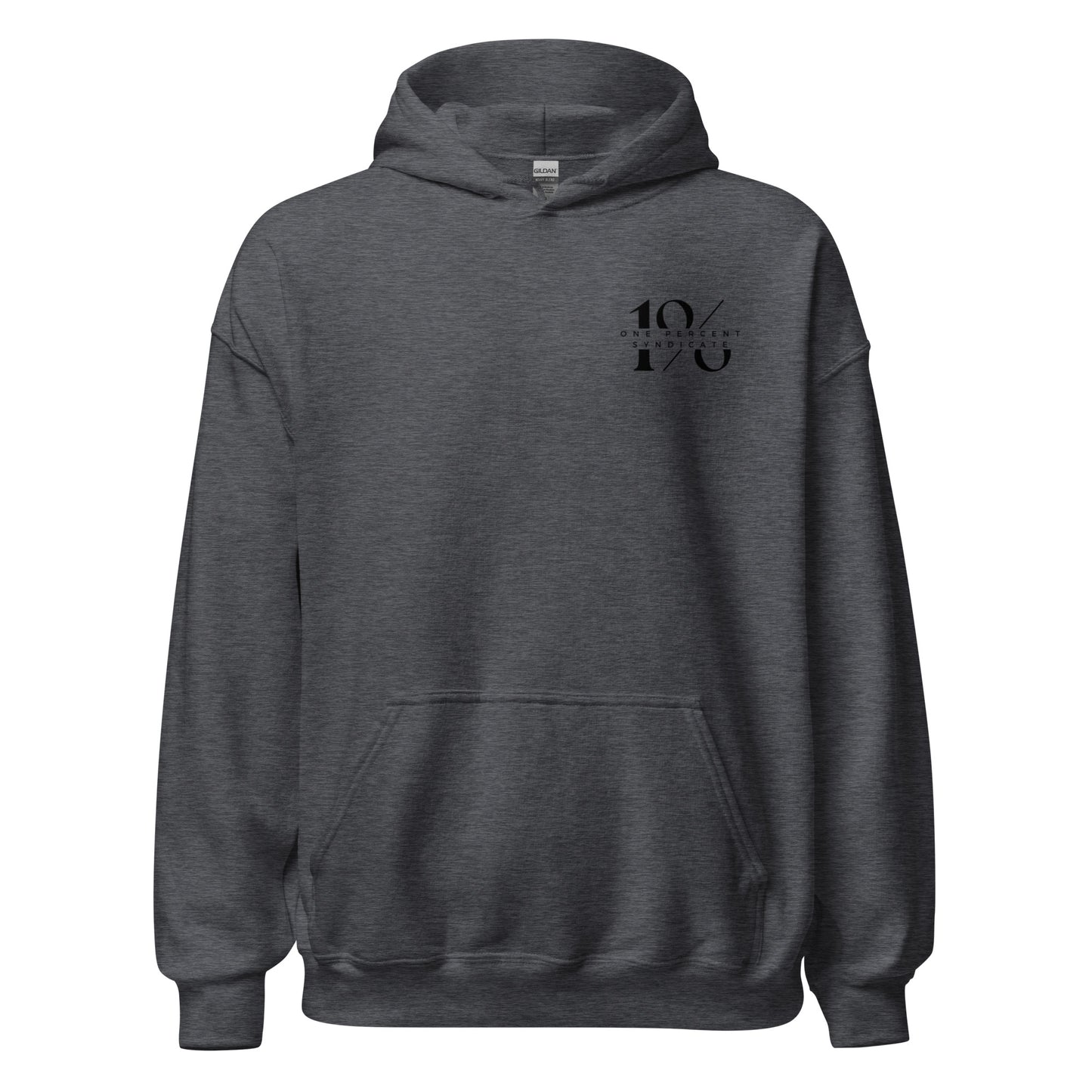 Male Syndicate Minimalist Oversized Hoodie - Black Logo