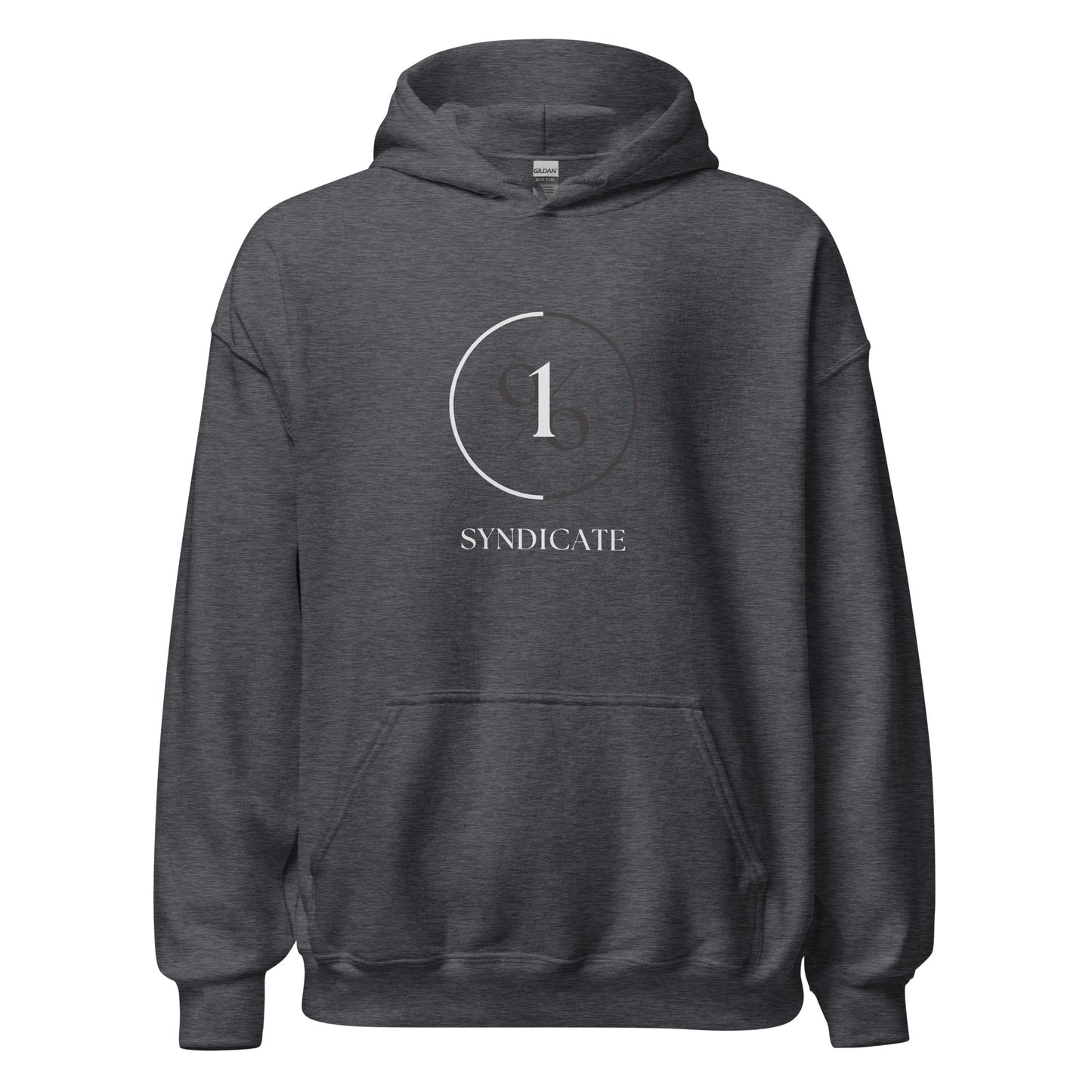 Male Circle of Excellence Oversized Hoodie - White Logo