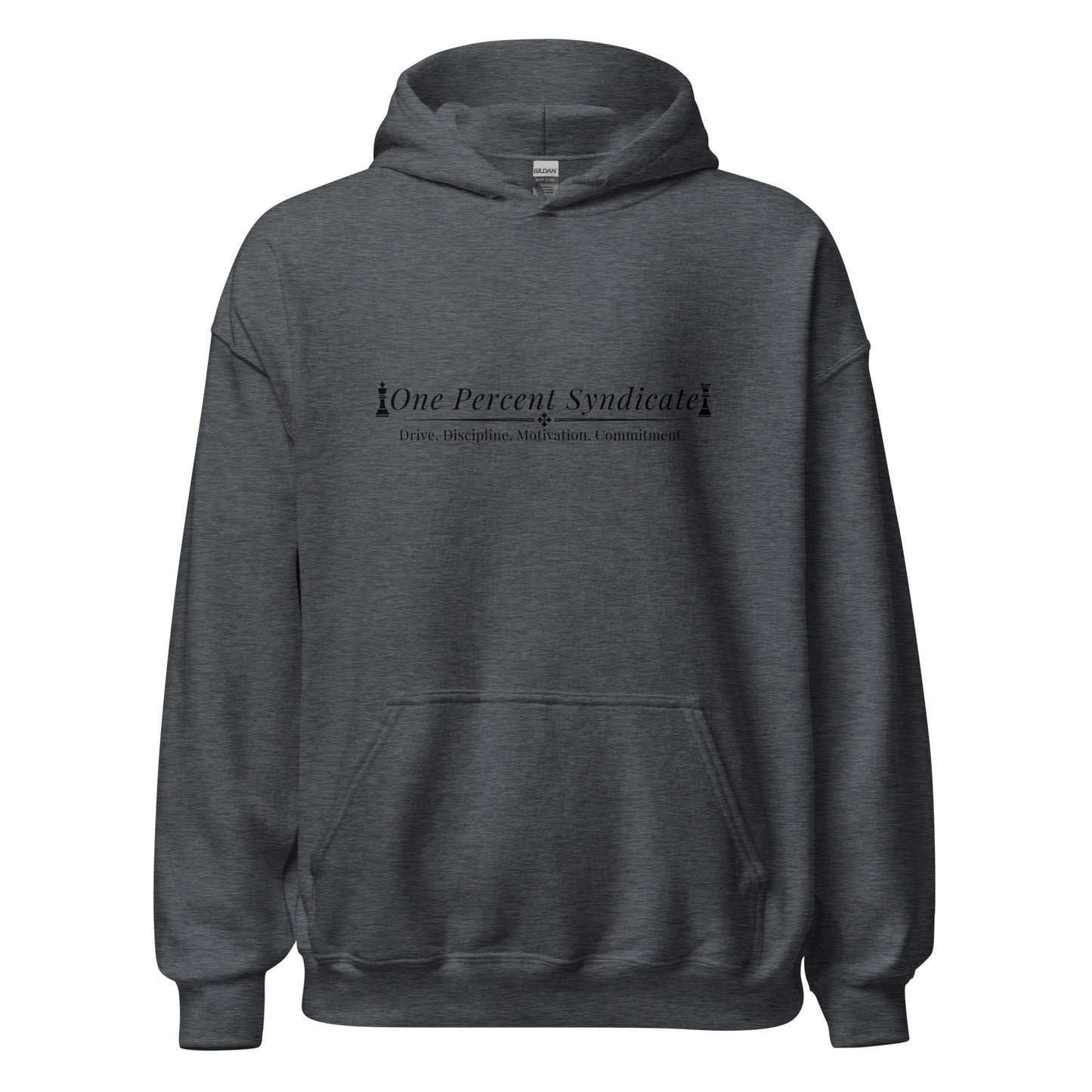 King's Discipline Oversized Hoodie - Black Logo