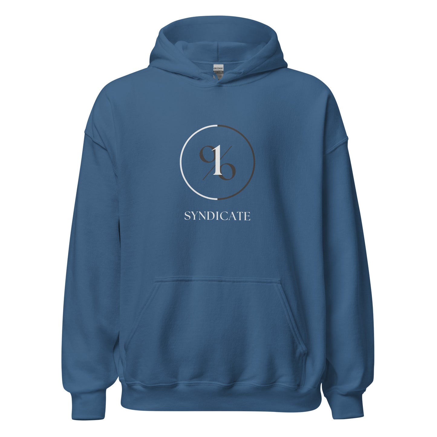 Male Circle of Excellence Oversized Hoodie - White Logo