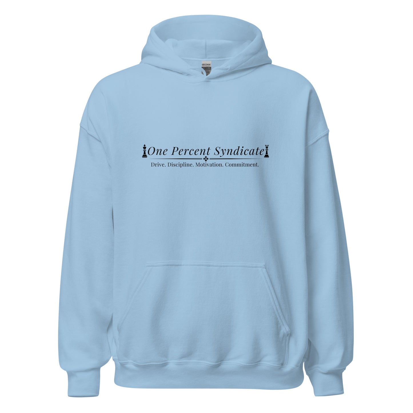 King's Discipline Oversized Hoodie - Black Logo