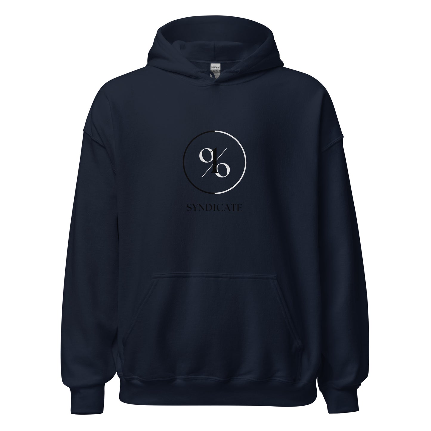 Male Circle of Excellence Oversized Hoodie - Black Logo