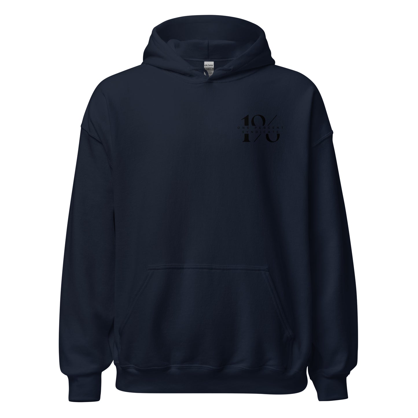 Male Syndicate Minimalist Oversized Hoodie - Black Logo