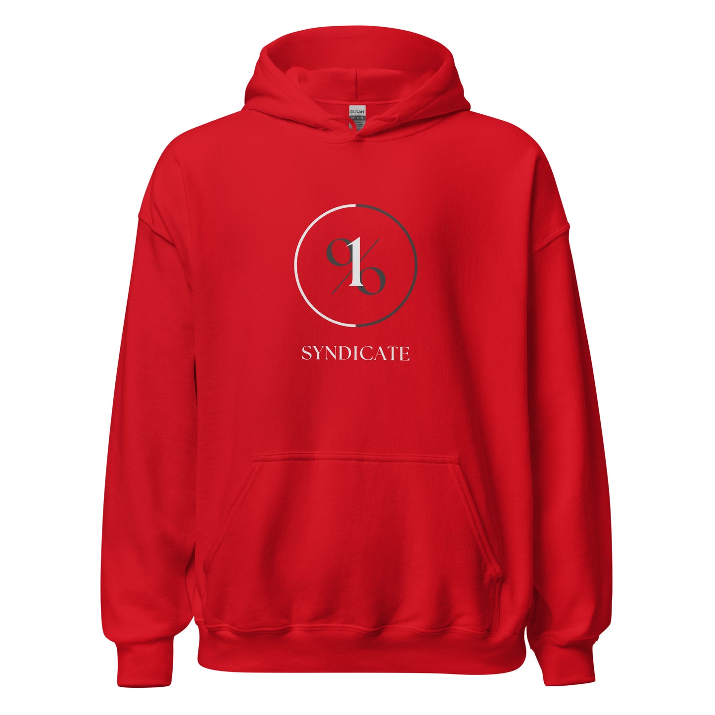 Male Circle of Excellence Oversized Hoodie - White Logo