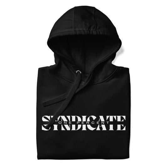 Male Split Syndicate Elite Hoodie - White Logo