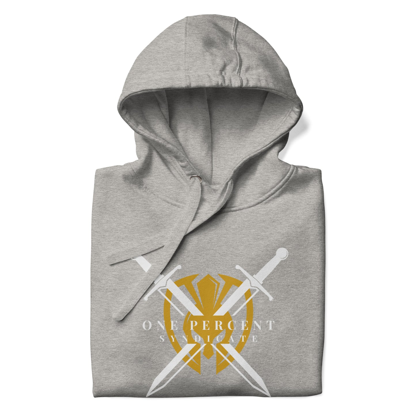 Male Knight's Crest Elite Hoodie - White Logo