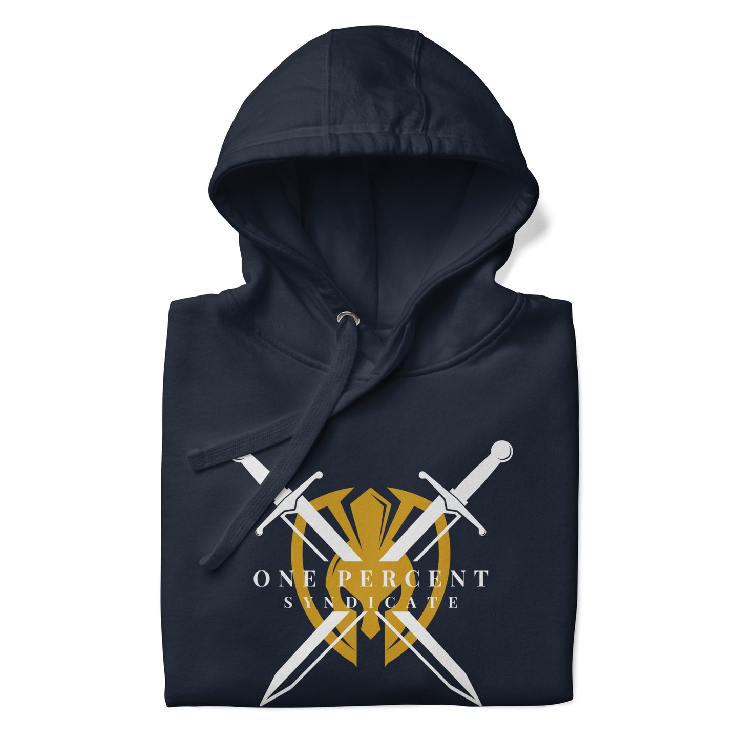 Male Knight's Crest Elite Hoodie - White Logo