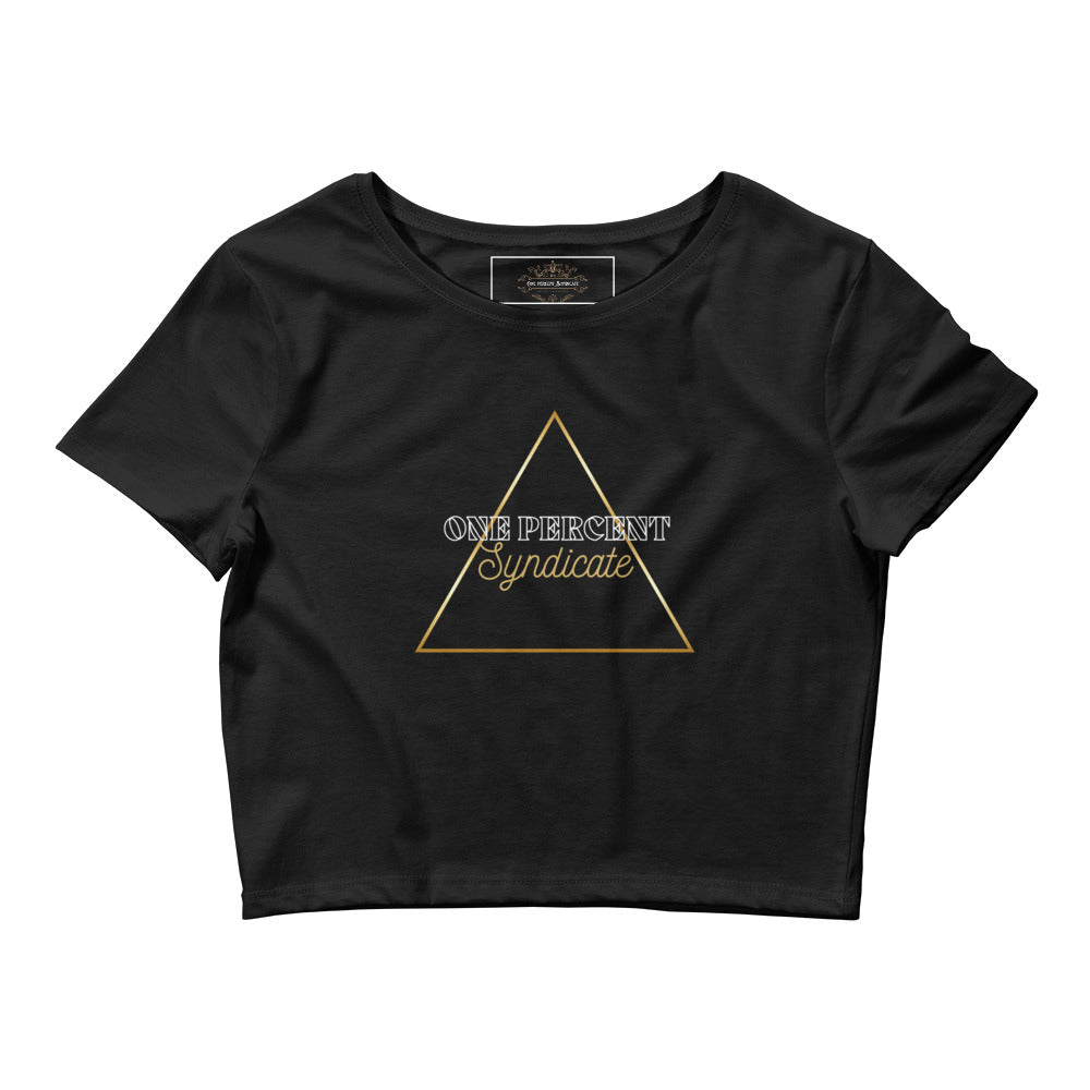 Female Golden Triad Crop Top