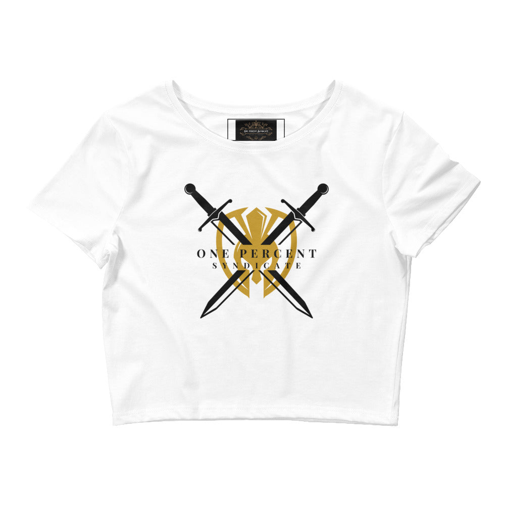 Female Knight's Crest Crop Top