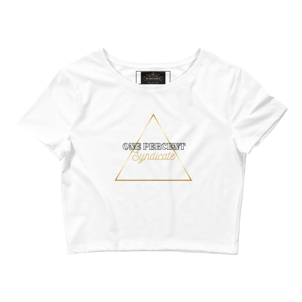 Female Golden Triad Crop Top