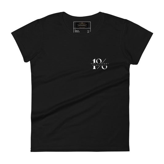 Female Syndicate Minimalist T-Shirt - White Logo