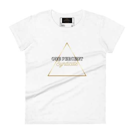 Female Golden Triad T-Shirt - Black Logo